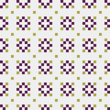 Soyut çapraz desenli üretken hesaplama sanatı çizimi