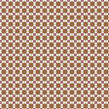 Soyut çapraz desenli üretken hesaplama sanatı çizimi