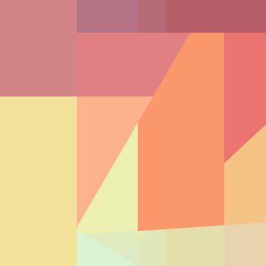 Soyut hesaplama rengi Polygones arkaplan çizimi