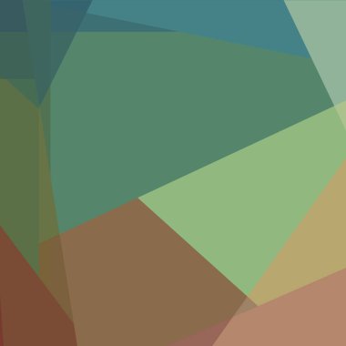 Soyut hesaplama rengi Polygones arkaplan çizimi