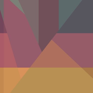 Soyut hesaplama rengi Polygones arkaplan çizimi