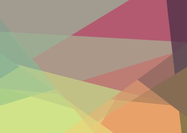 Soyut hesaplama rengi Polygones arkaplan çizimi