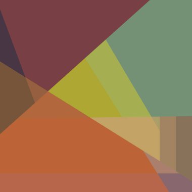 Soyut hesaplama rengi Polygones arkaplan çizimi