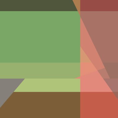 Soyut hesaplama rengi Polygones arkaplan çizimi