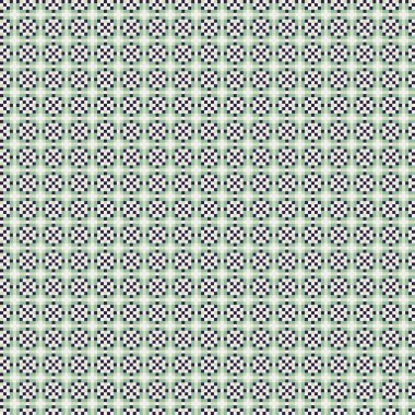 Soyut çapraz desenli üretken hesaplama sanatı çizimi