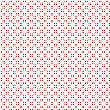 Soyut çapraz desenli üretken hesaplama sanatı çizimi