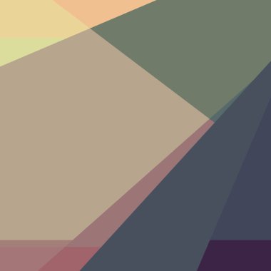 Soyut hesaplama rengi Polygones arkaplan çizimi