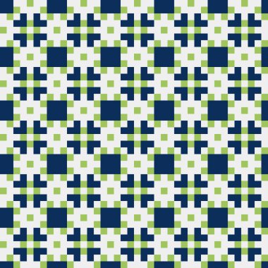 Soyut çapraz desenli üretken hesaplama sanatı çizimi