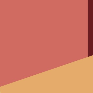 Soyut hesaplama rengi Polygones arkaplan çizimi