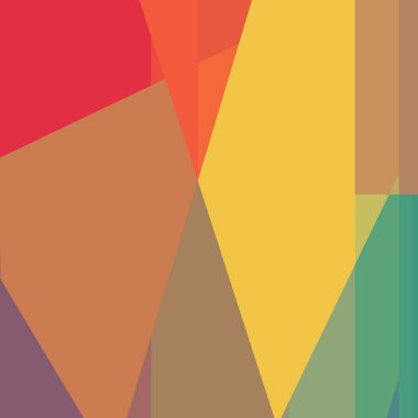 Soyut hesaplama rengi Polygones arkaplan çizimi