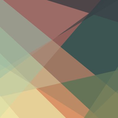 Soyut hesaplama rengi Polygones arkaplan çizimi