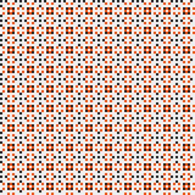 Soyut çapraz desenli üretken hesaplama sanatı çizimi