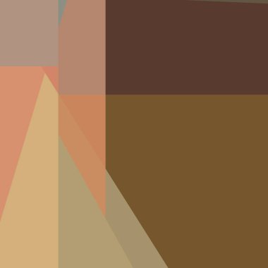 Soyut hesaplama rengi Polygones arkaplan çizimi