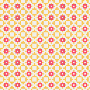 Soyut çapraz desenli üretken hesaplama sanatı çizimi