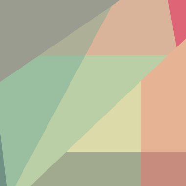 Soyut hesaplama rengi Polygones arkaplan çizimi