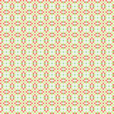 Soyut çapraz desenli üretken hesaplama sanatı çizimi