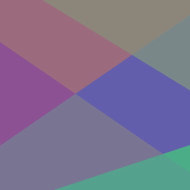 Soyut hesaplama rengi Polygones arkaplan çizimi