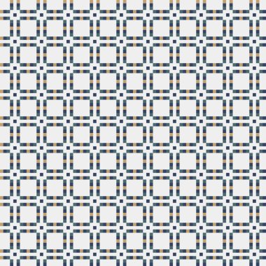 Soyut çapraz desenli üretken hesaplama sanatı çizimi