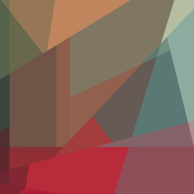 Soyut hesaplama rengi Polygones arkaplan çizimi