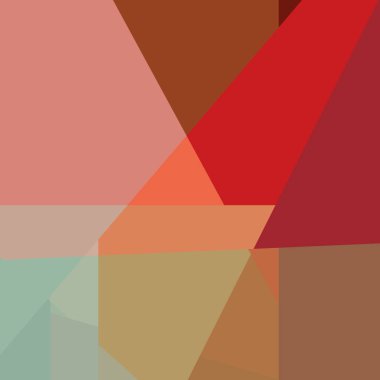 Soyut hesaplama rengi Polygones arkaplan çizimi