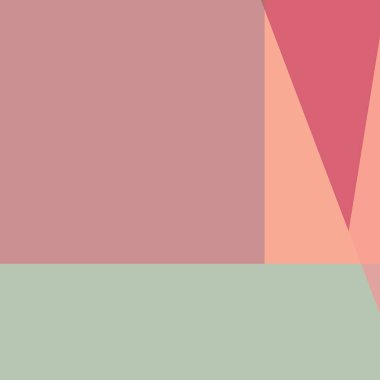 Soyut hesaplama rengi Polygones arkaplan çizimi