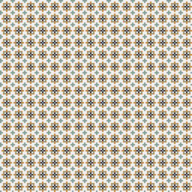 Soyut çapraz desenli üretken hesaplama sanatı çizimi