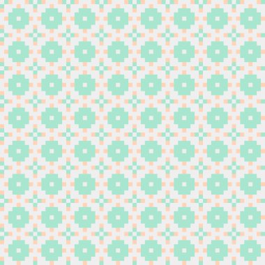 Soyut çapraz desenli üretken hesaplama sanatı çizimi