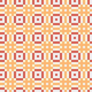 Soyut çapraz desenli üretken hesaplama sanatı çizimi