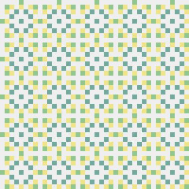 Soyut çapraz desenli üretken hesaplama sanatı çizimi