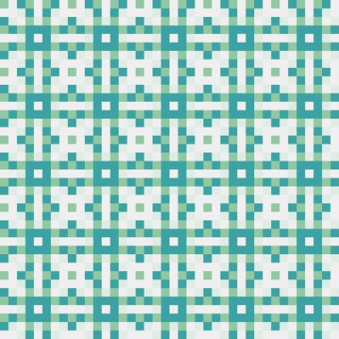 Soyut çapraz desenli üretken hesaplama sanatı çizimi