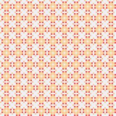 Soyut çapraz desenli üretken hesaplama sanatı çizimi