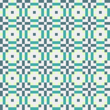 Soyut çapraz desenli üretken hesaplama sanatı çizimi