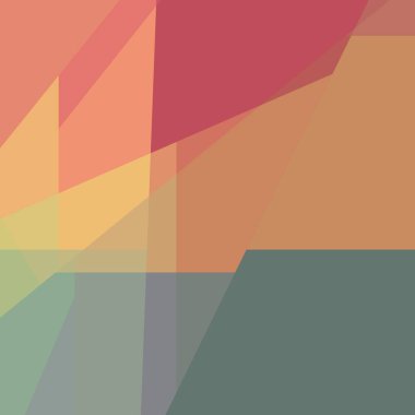 Soyut hesaplama rengi Polygones arkaplan çizimi