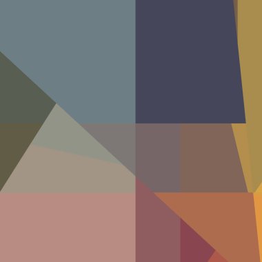 Soyut hesaplama rengi Polygones arkaplan çizimi