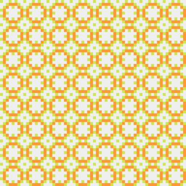 Soyut çapraz desenli üretken hesaplama sanatı çizimi