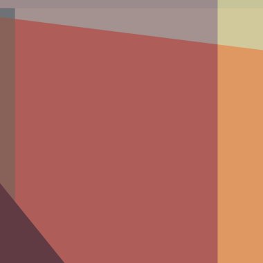 Soyut hesaplama rengi Polygones arkaplan çizimi