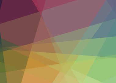 Soyut hesaplama rengi Polygones arkaplan çizimi