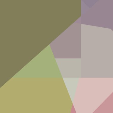 Soyut hesaplama rengi Polygones arkaplan çizimi