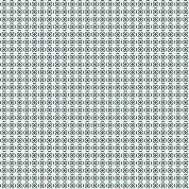 Soyut çapraz desenli üretken hesaplama sanatı çizimi