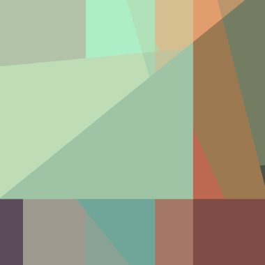 Soyut hesaplama rengi Polygones arkaplan çizimi