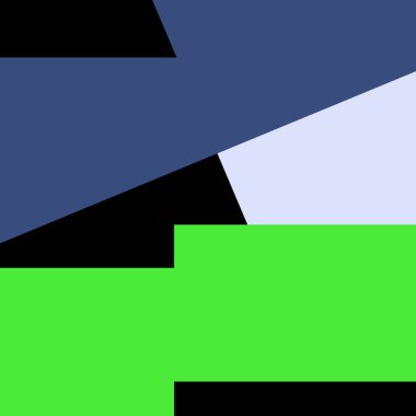 Geometrik soyutlama üretken sanat arkaplan çizimi