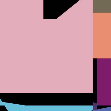 Geometrik soyutlama üretken sanat arkaplan çizimi