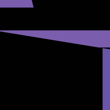 Geometrik soyutlama üretken sanat arkaplan çizimi