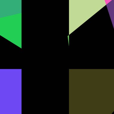 Geometrik soyutlama üretken sanat arkaplan çizimi