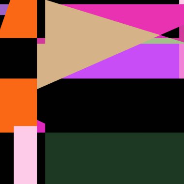 Geometrik soyutlama üretken sanat arkaplan çizimi