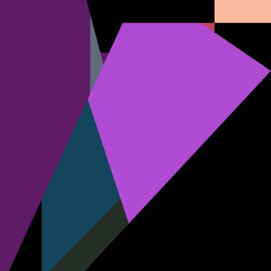 Geometrik soyutlama üretken sanat arkaplan çizimi