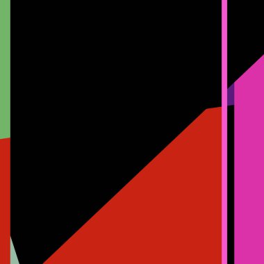 Geometrik soyutlama üretken sanat arkaplan çizimi