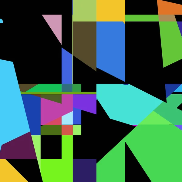 几何抽象生成艺术背景艺术图解 — 图库矢量图片