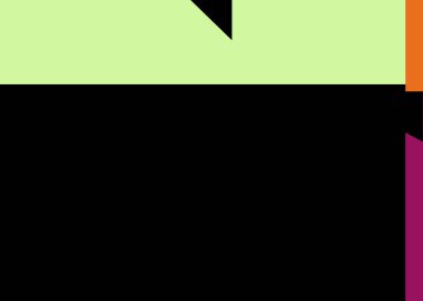 Geometrik soyutlama üretken sanat arkaplan çizimi