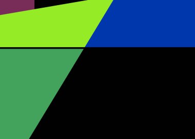 Geometrik soyutlama üretken sanat arkaplan çizimi